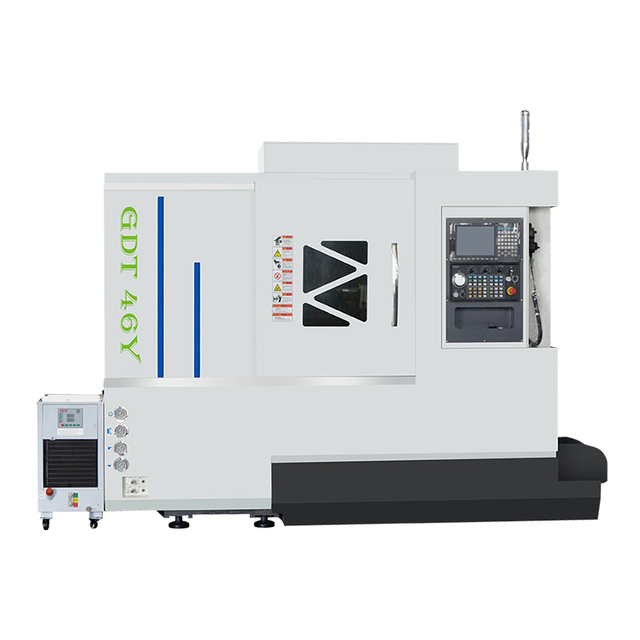 Linear rail integral inclined bed (turning, milling) compound belt Y-axis power turret