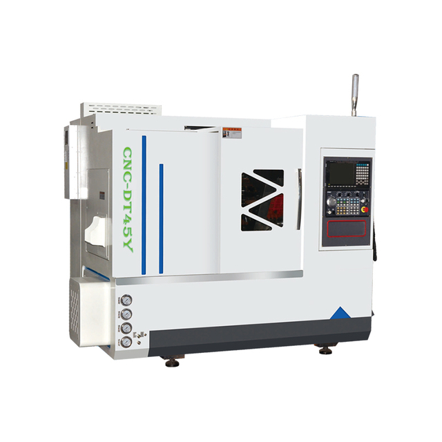 Line rail inclined bed body milling and milling CNC lathe