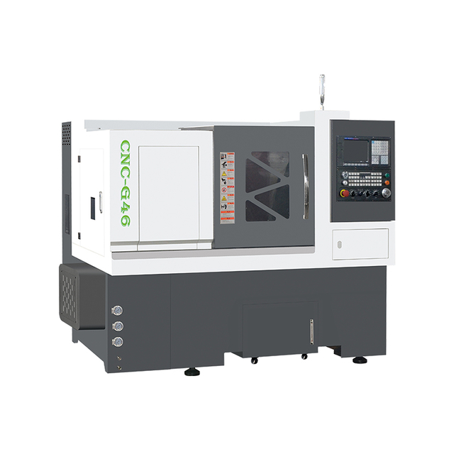 Line rail inclined bed body CNC lathe