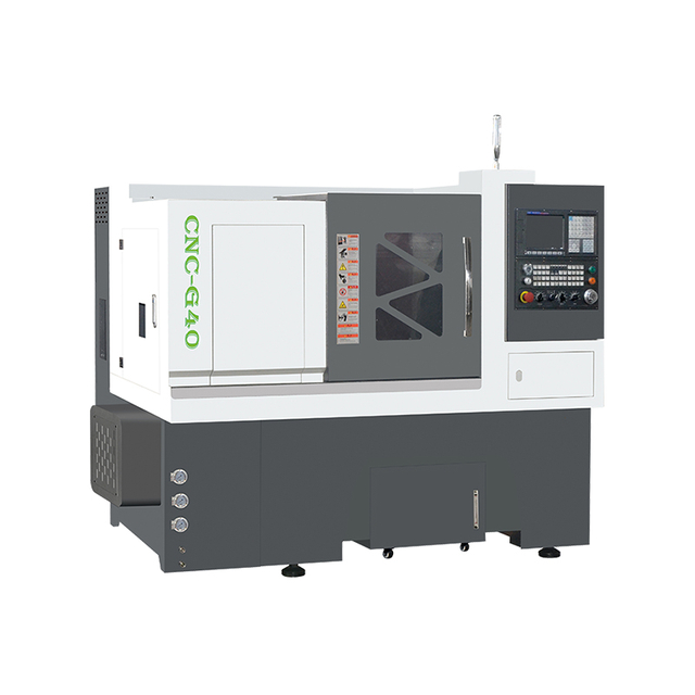 Line rail inclined bed body CNC lathe