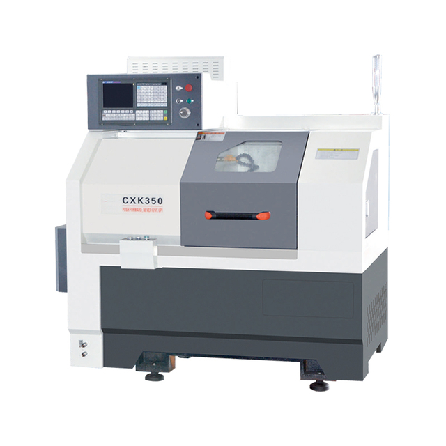 Line rail flat bed CNC lathe