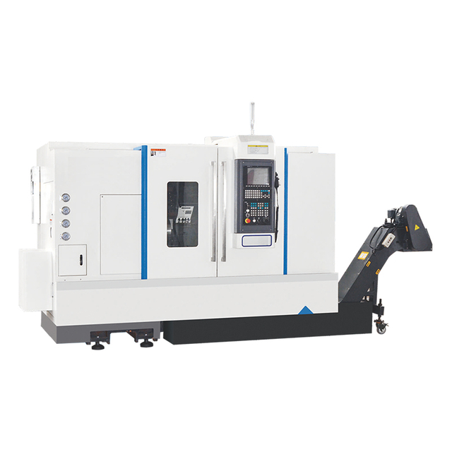 Line rail slant bed CNC lathe (with turret)