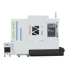 High and low rail inclined bed body CNC lathe (with knife tower)