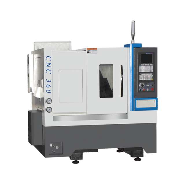 Line rail flat bed CNC lathe